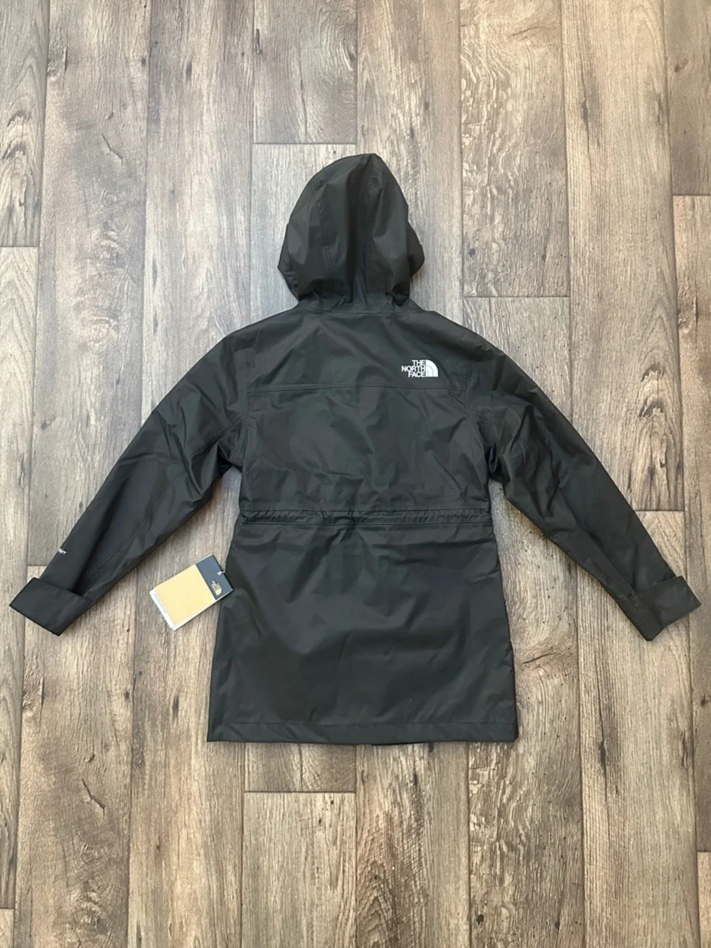 The North Face Waterproof Shell Jacket Girls S(7/8) Black DOWN JACKET IS MISSI